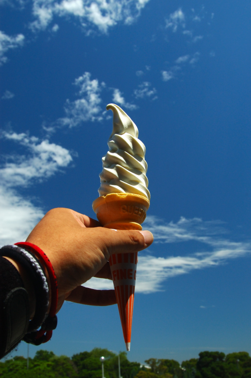 夏はやっぱりソフトクリーム！